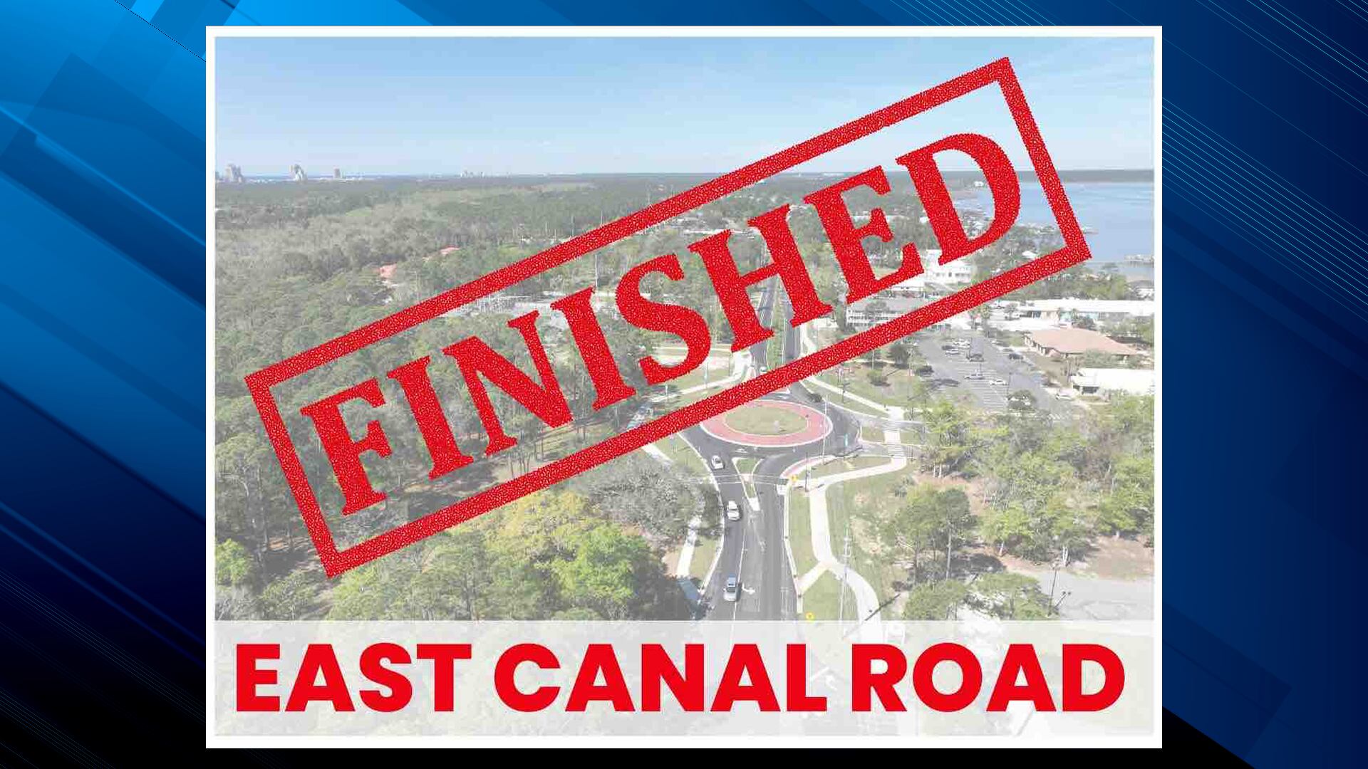 East Canal Road widening project complete in Orange Beach - Vimarsana News