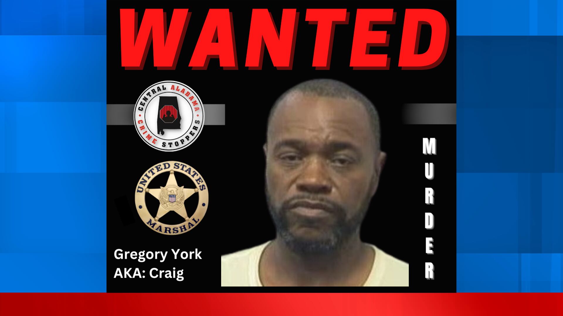 Cash reward offered for man wanted on murder warrant out of Mobile - Vimarsana News