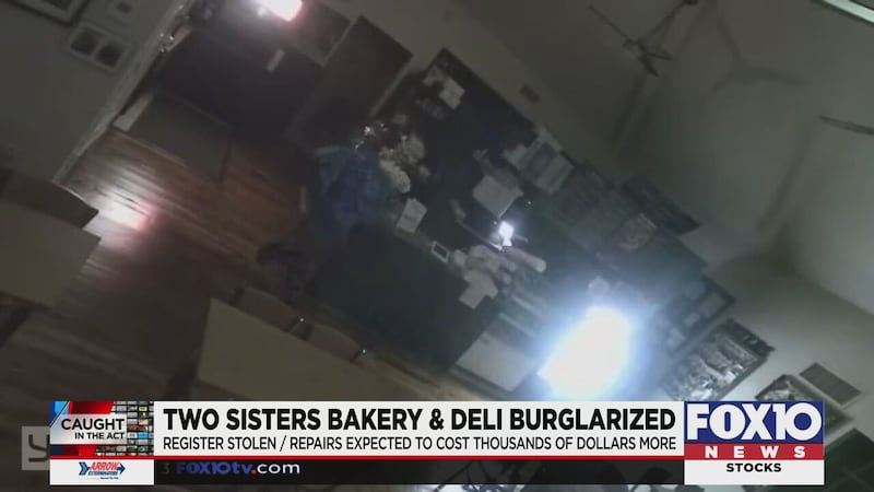 Caught in the Act: Two Sisters Bakery & Deli burglarized