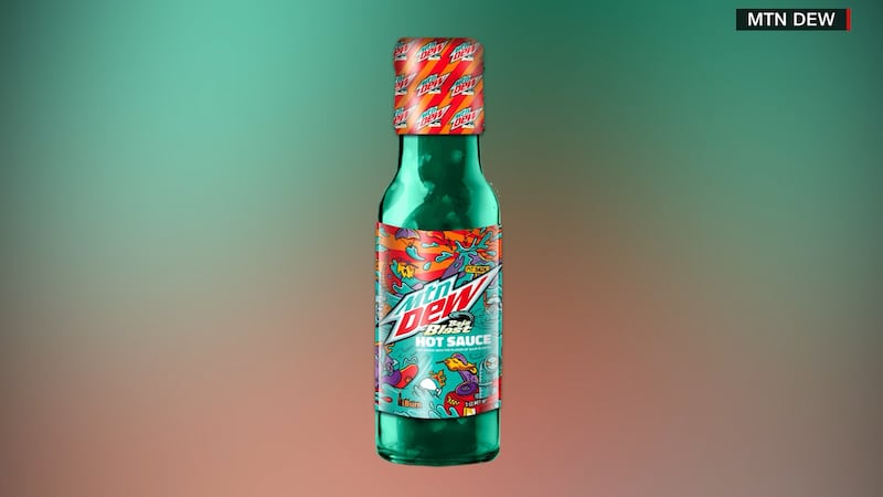 Mountain Dew teamed up with Houston-based sauce shop iBurn to create Baja Blast hot sauce.