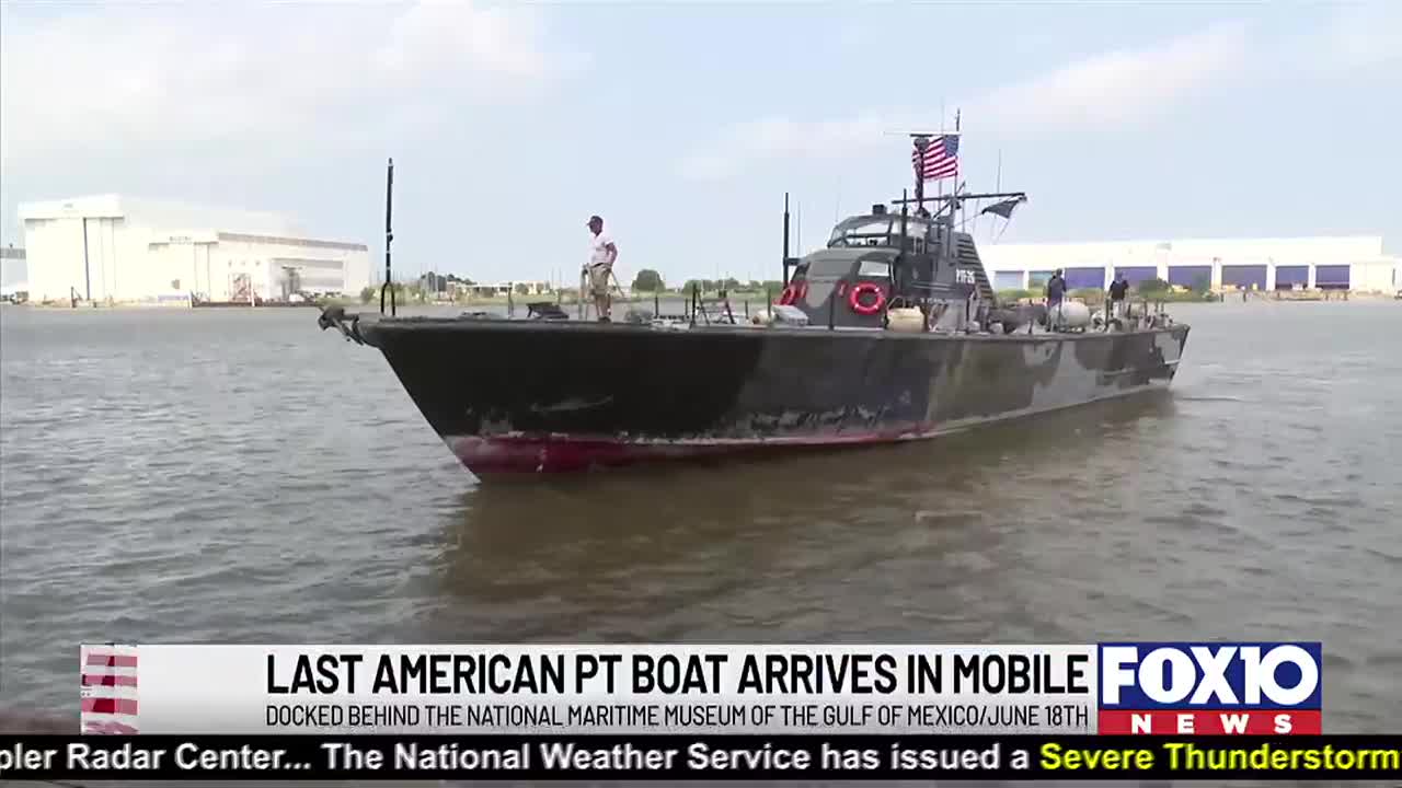 Last American PT boat arrives in Mobile - Vimarsana News
