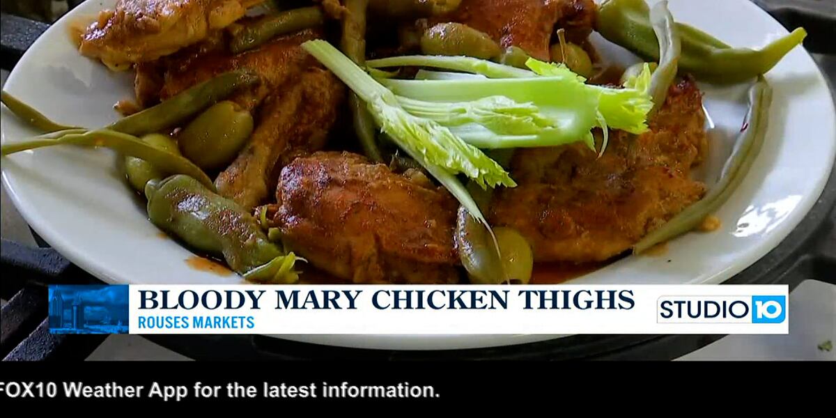 Recipe: Bloody Mary Chicken Thighs