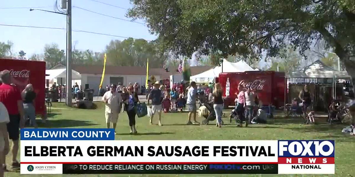 Sausage festival draws crowds in Elberta