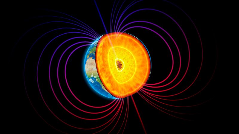 A new study says the inner core of the Earth may reverse its rotation periodically.