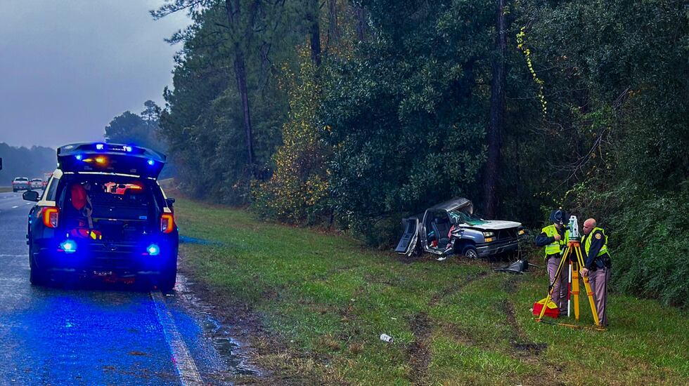 A 55-year-old Lillian, Ala., woman died in a single-vehicle crash Wednesday morning in...